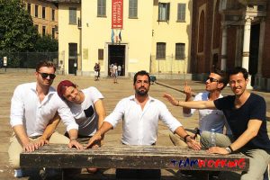 Last Supper imitation in Milan