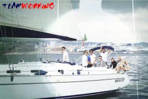 Sailing at Italian lakes