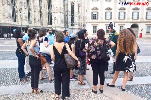 Dramatized tour of Milan
