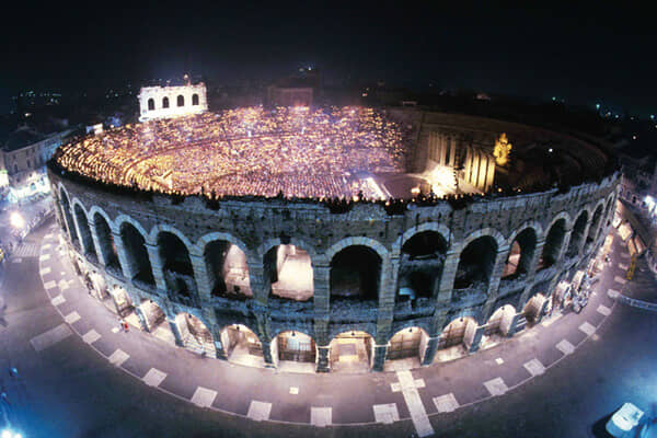 Cultural Activities for your Incentive in Italy: music concerts at Arena di Verona